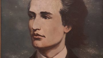 Eminescu, Ölgemälde von Avramescu